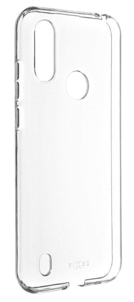 FIXED TPU gélové puzdro pre Motorola Moto E6i FIXTCC-709, číre